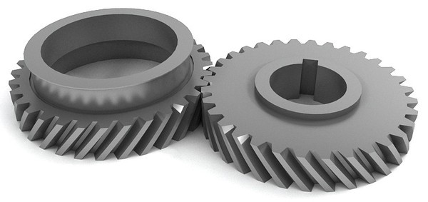 چرخ دنده مارپیچ (Helical Gear)